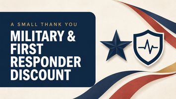 A Small Thank You: Military & First Responder Discounts