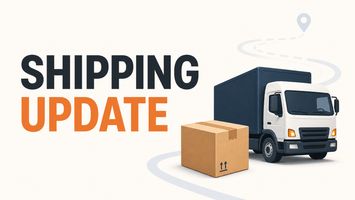 Shipping Update 8/15/26