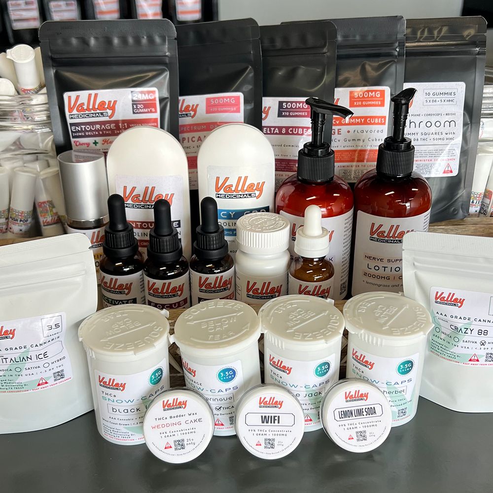 Valley Medicinals Cannabis Dispensary storefront or retail location in McAllen, TX