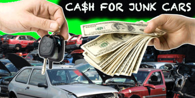 Sell or Junk your old car with us for Ca$h