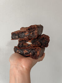 Our new GLUTEN-FREE brownies - #1