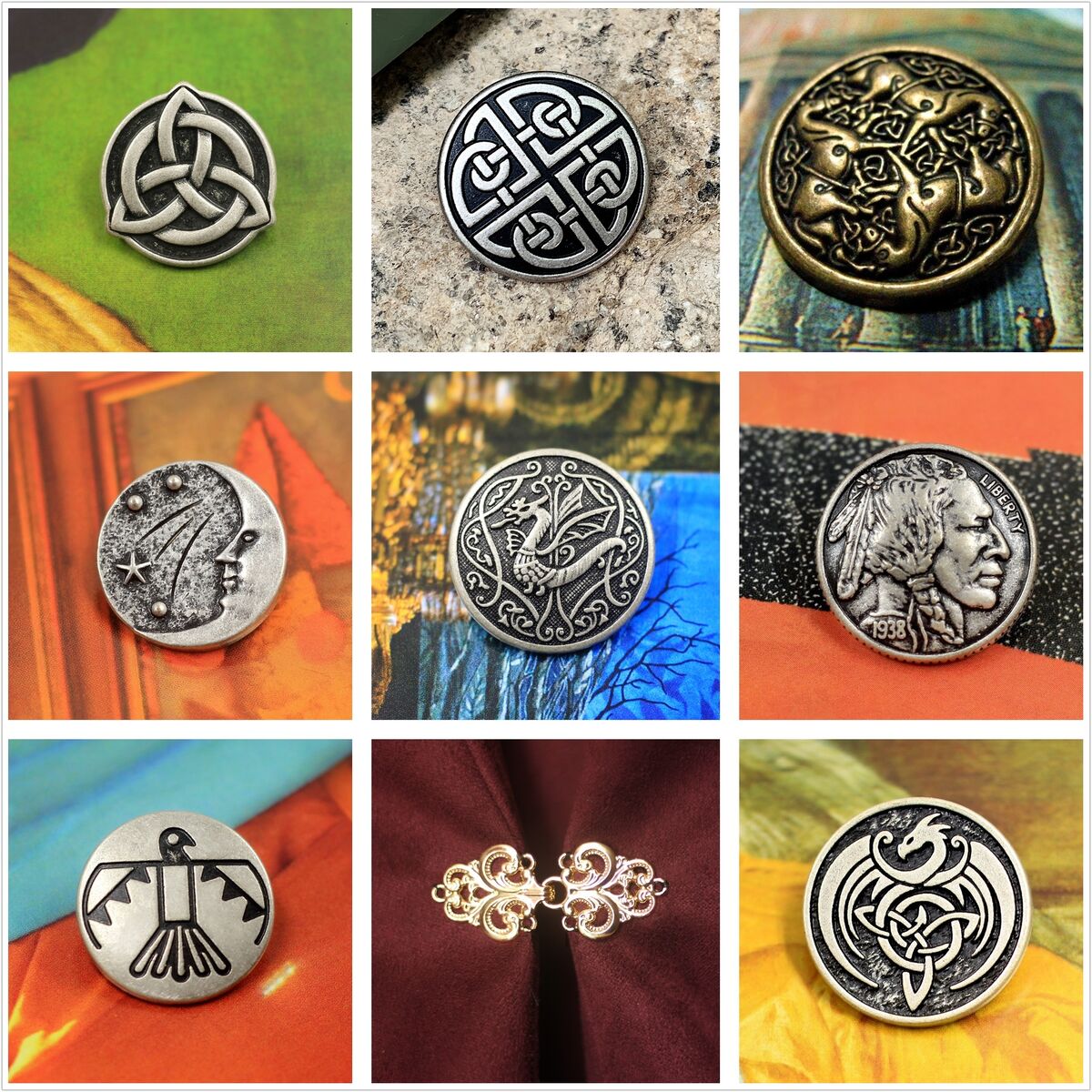 Metal Button Online Store