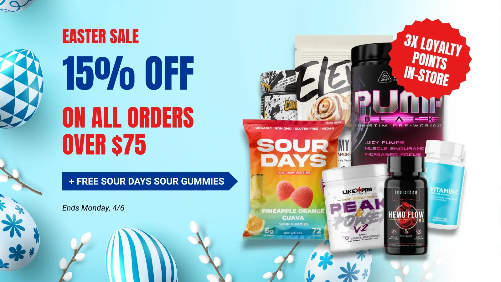 Natural Body featured supplements