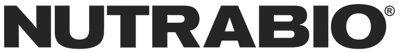 NutraBio sports nutrition supplements official-style black wordmark.