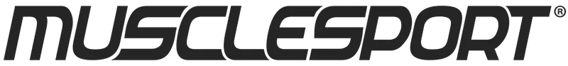 MuscleSport sports nutrition official logo featuring the stylized black MuscleSport wordmark.