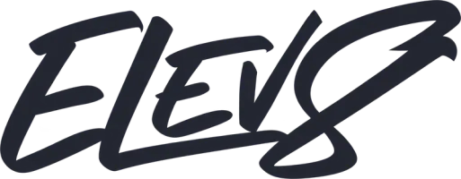 Elev8 sports nutrition logo featuring the stylized Elev8 wordmark.