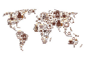 COFEE FROM ALL OVER THE WORLD