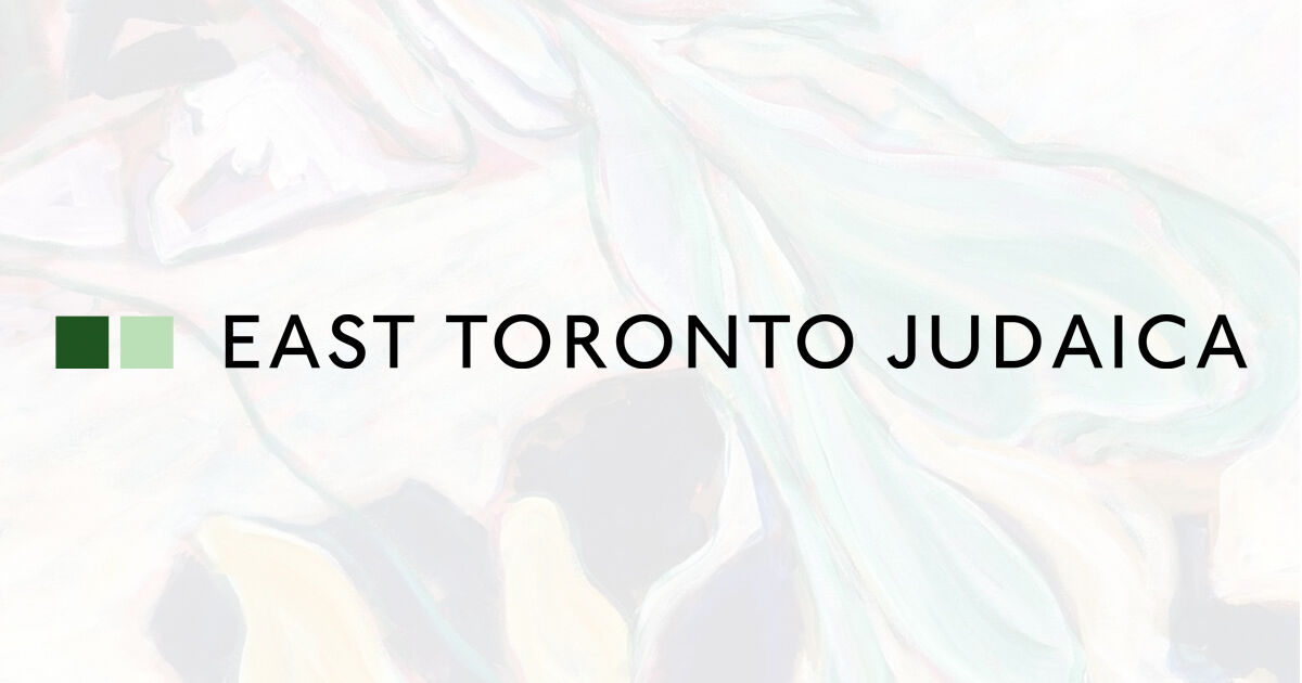 East Toronto Judaica