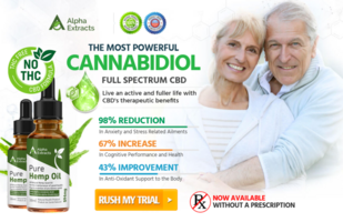 Alpha Extract Pure CBD Oil :It is anti-inflammatory!