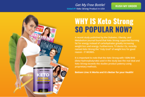 Keto Strong Reviews (Legit Scam) — How Does Keto Strong Work?