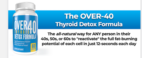 How does The OVER-40 Thyroid Detox Formula work?