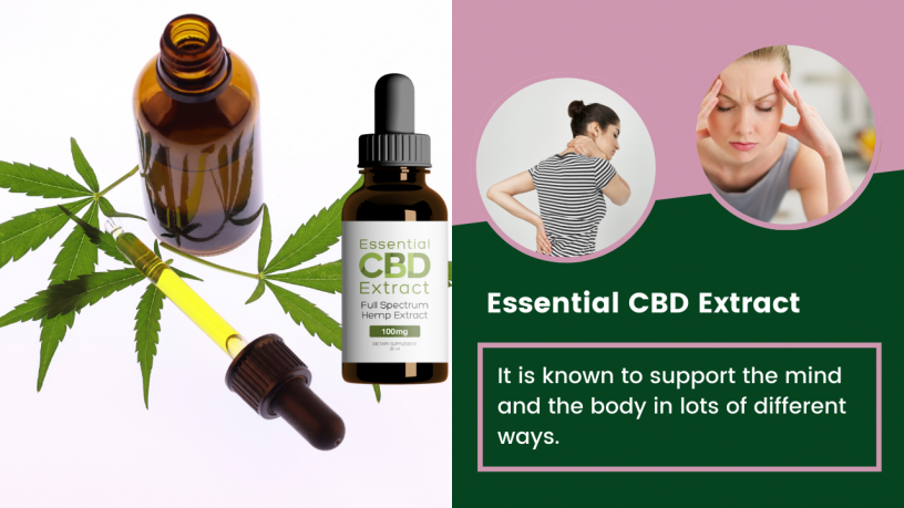 Essential CBD Extract drops