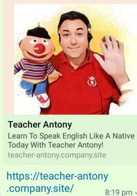 Teacher  Antony