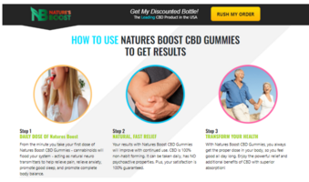 Elements of Natures Boost CBD Gummies: