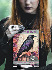 Raven’s Inkwell: Coloring the Essence of Raven’s Spirit 