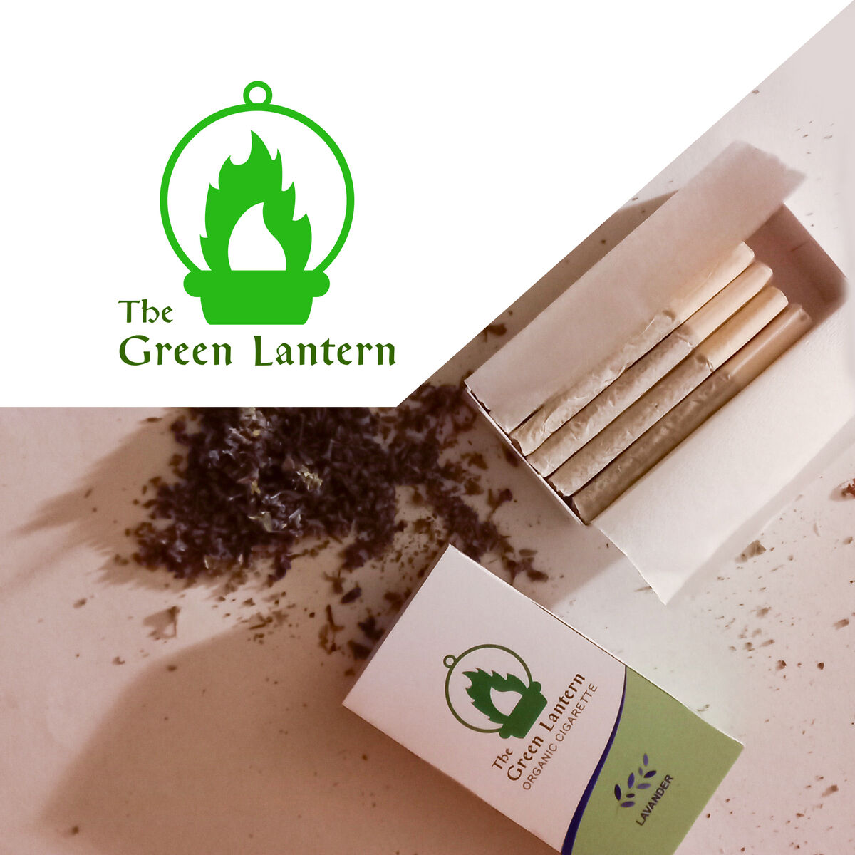 The Green Lantern Organic Cigarettes