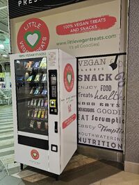 Did you know we also have  100% vegan vending machines?