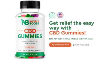 What are Nature's Boost CBD chewy candies?