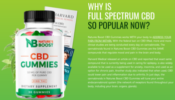 How Do Nature's Boost CBD Gummies Work?
