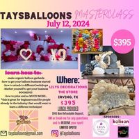 TaysBalloons Masterclass