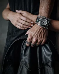 pulseras de plata para hombre malevo estilo masculino joyeria chile