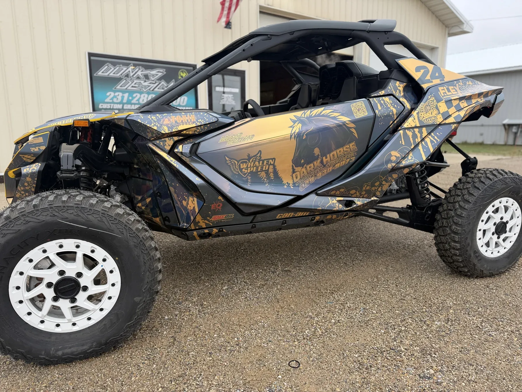 Maverick R wrap by Donks Designs