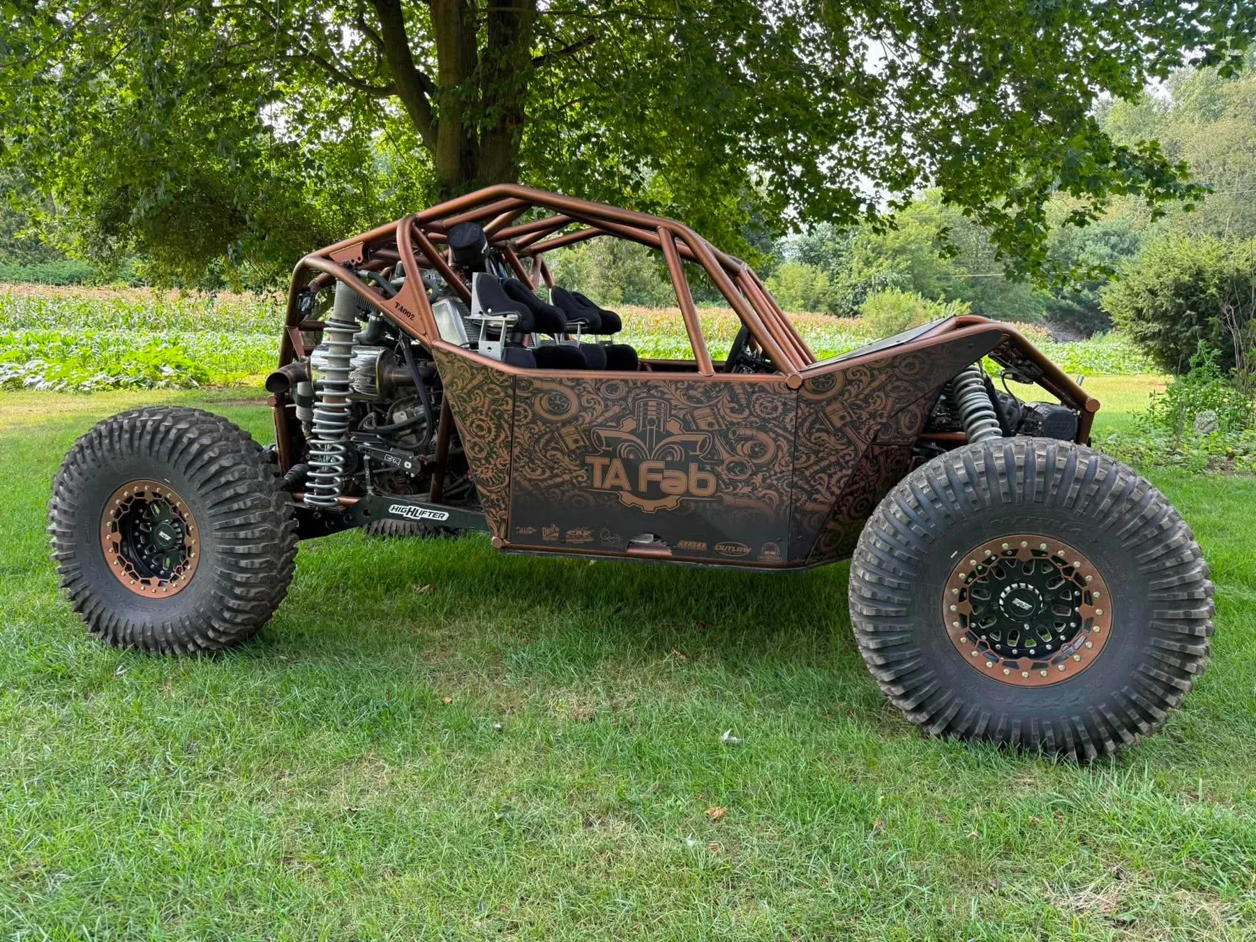 Custom buggy wrap by Donks Designs