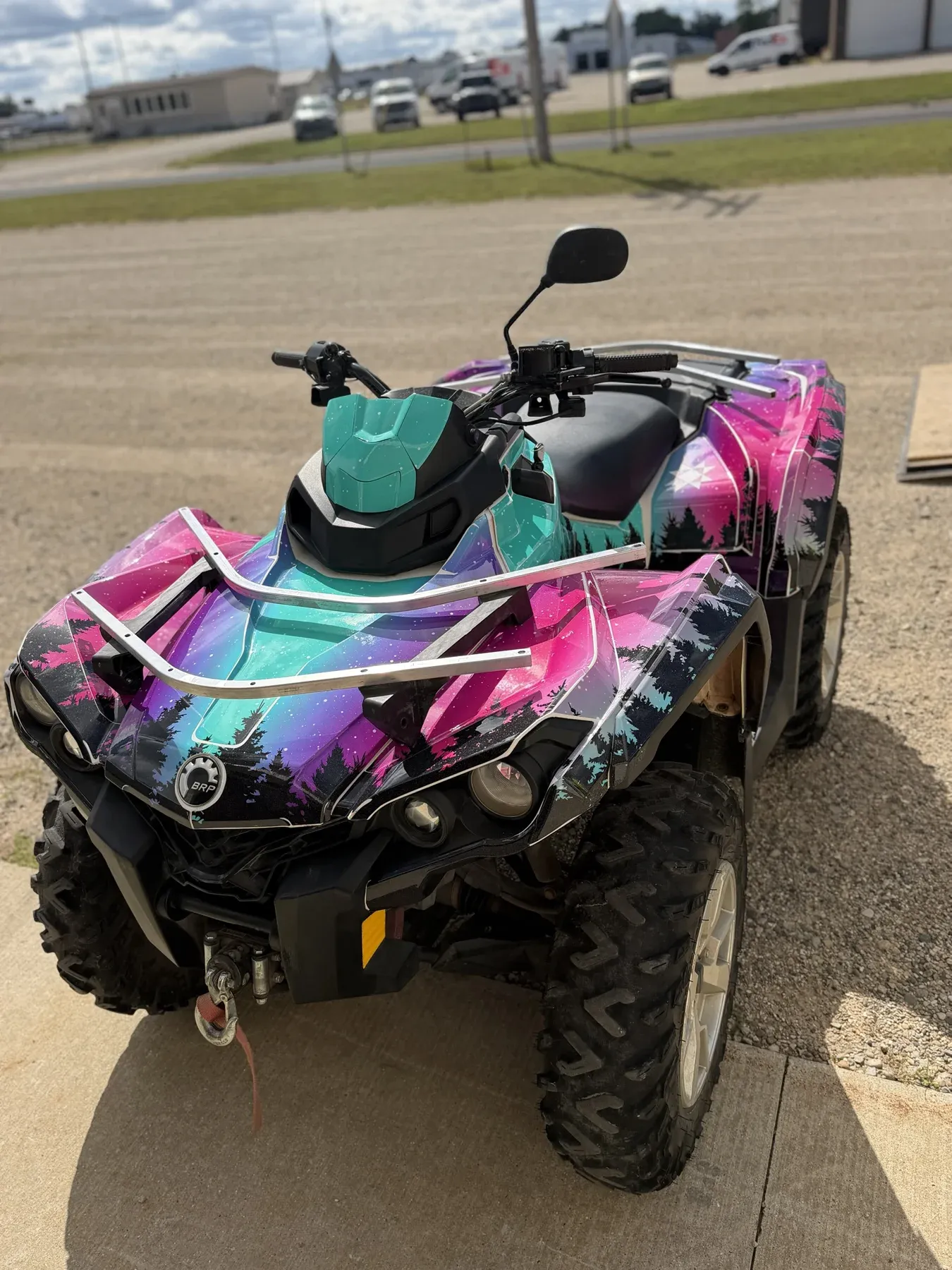 Outlander ATV wrap by Donks Designs