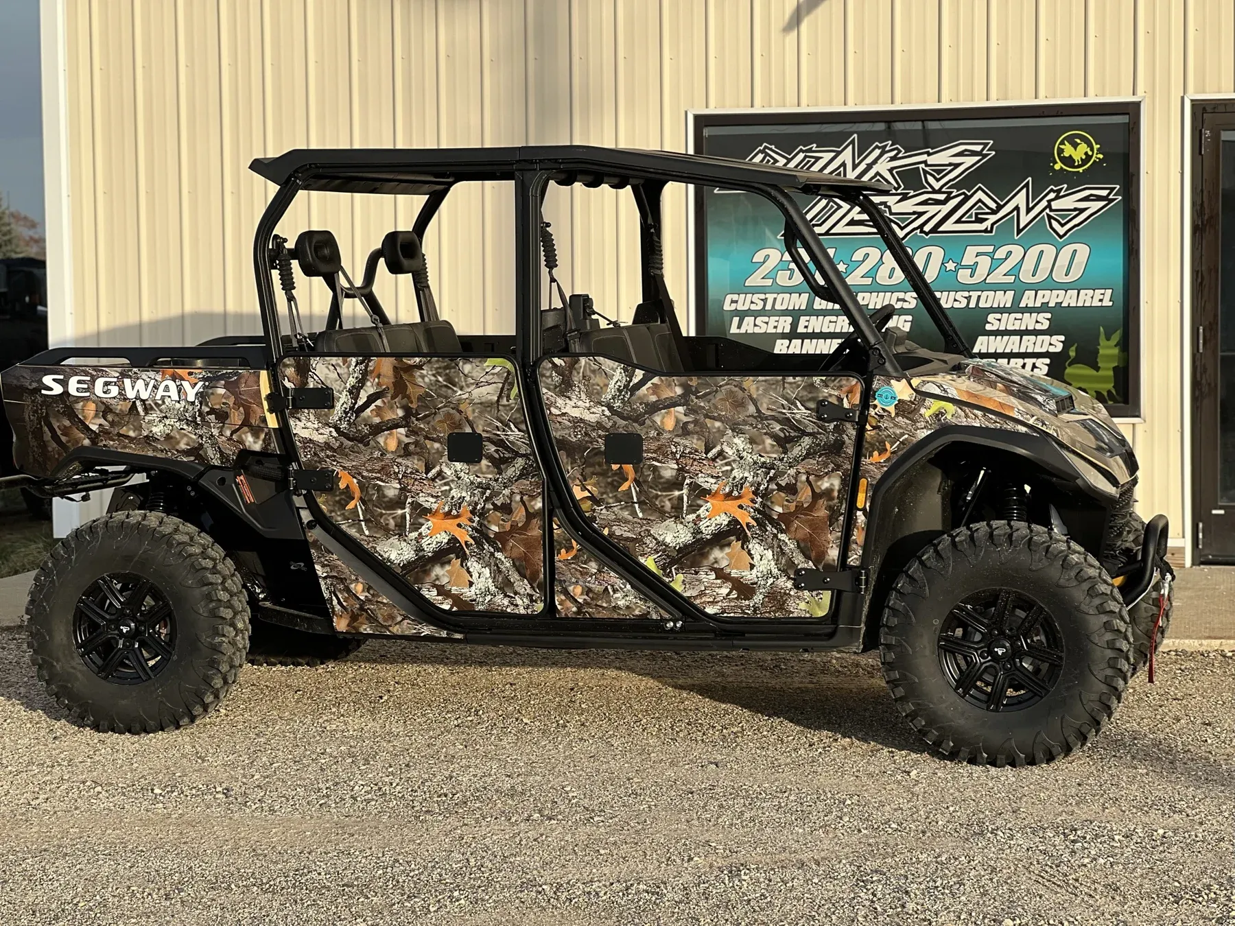 Segway camo wrap by Donks Designs