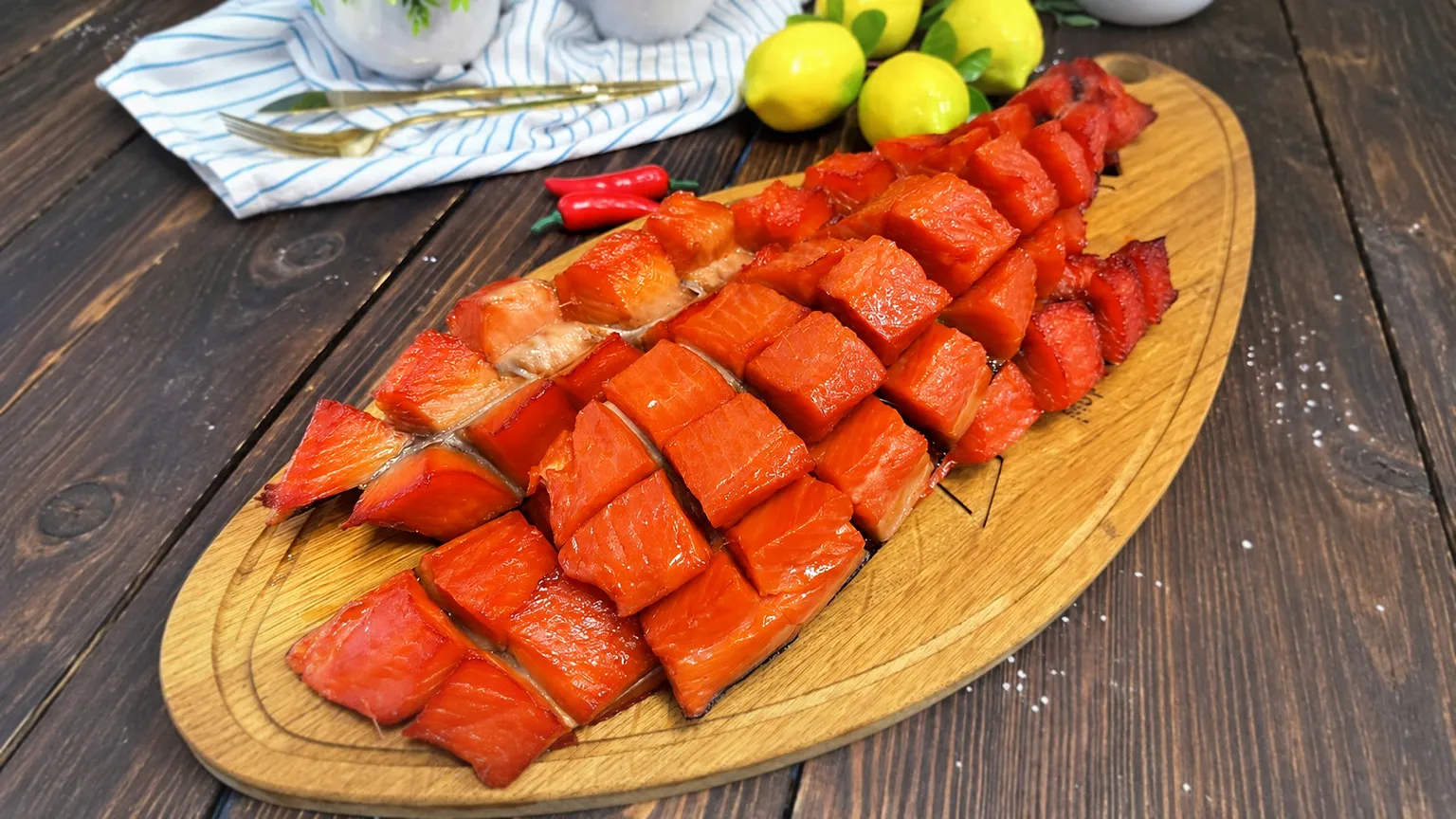Premium smoked fish