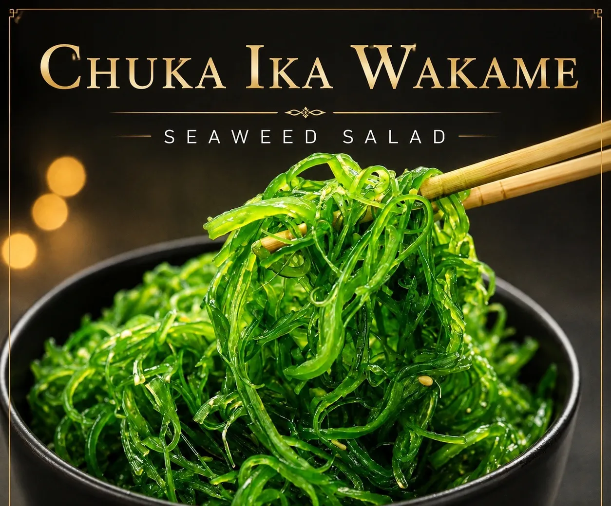 Chuka Ika Wakame Seaweed Salad