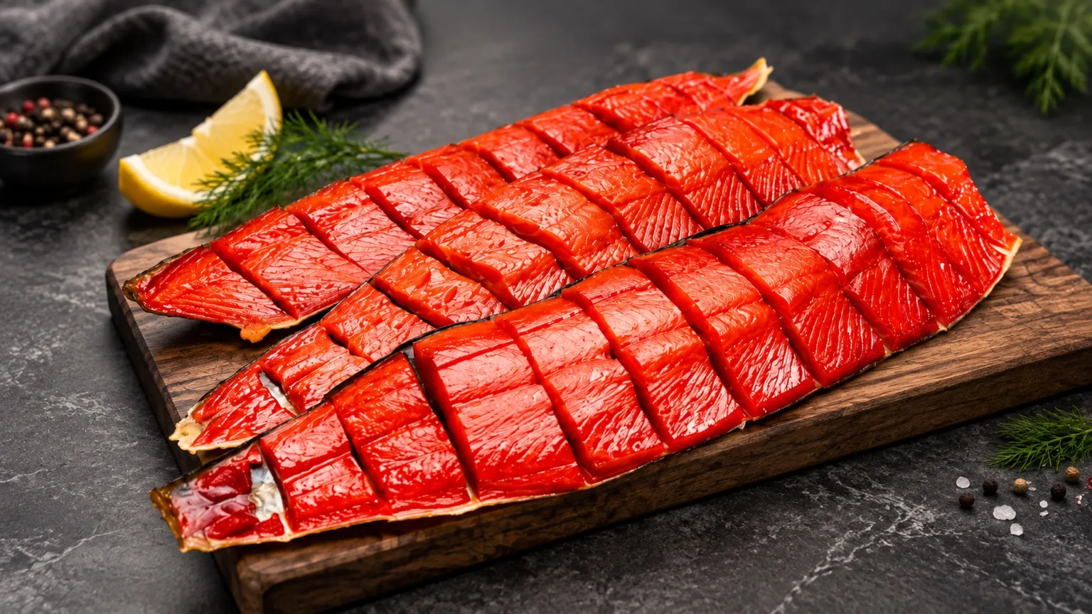 Premium smoked fish