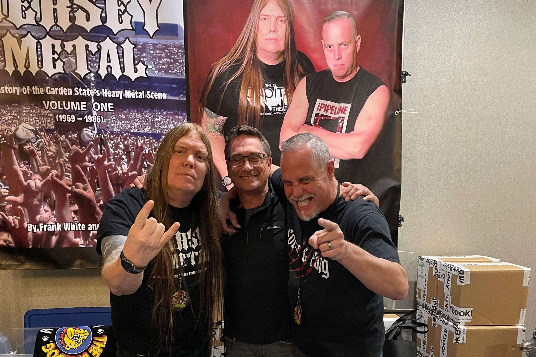 The Jersey Metal booth — Chiller Theatre debut night