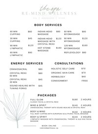 Holistic Services & Packages