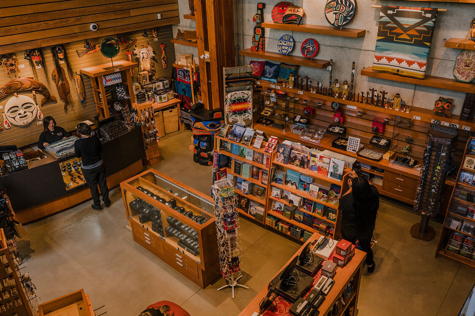 Gallery and Gift Shop at the Squamish Lil'wat Cultural Centre in Whistler