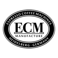the logo of ECM