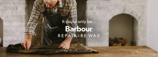 BARBOUR Repair & Re-wax service
