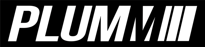 Plum Motorbikes Logo in Black
