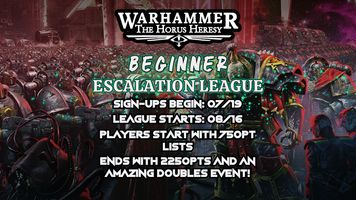 Warhammer 30,000 Beginner Escalation League!