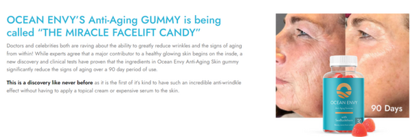 Ocean Envy Skin Gummies Canada    :Reviews, Where To Buy & More Reviews & Price!
