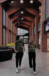 Students at university.