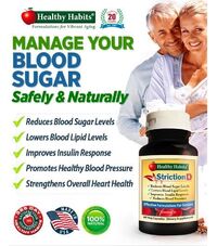 StrictionD Blood Sugar Support Reviews- Make your Blood Level Balance