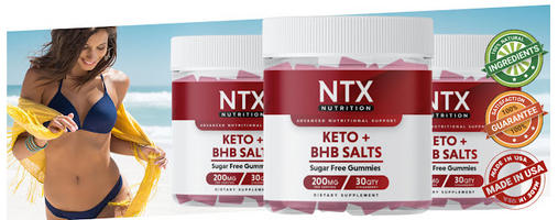 NTX Keto BHB Salts Gummies 