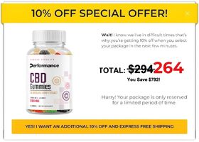 Performance CBD Gummies