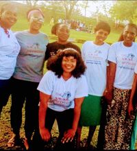 We are our sister's keeper - Sharing stories to encourage another woman. (Photo - These lovely ladies were gathered together at a SWAB Meeting in Nigeria) 