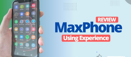 Maxphone Smartphone סקירה