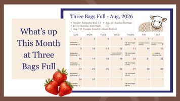 August 2026 Calendar 🐑