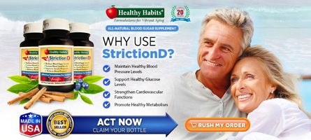 StrictionD Blood Sugar Reviews 2023 – Does This Formula Lower Blood Pressure And Sugar Levels!