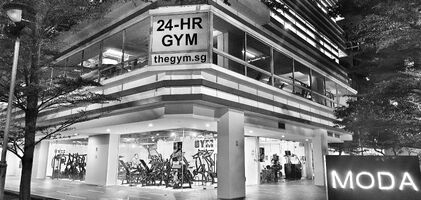 THE GYM is a double-storey gym