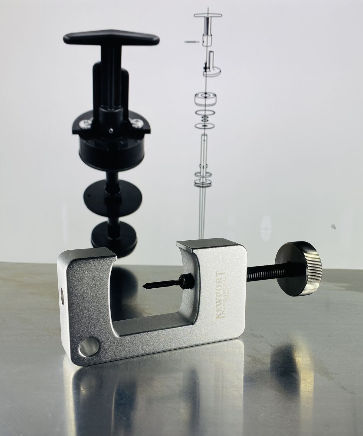 Roll pin pusher backwash valve o ring sellock c pin handle removal roll